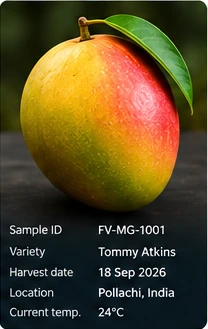 Illustrative mango sample