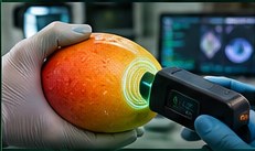 Non-destructive fresh produce measurement